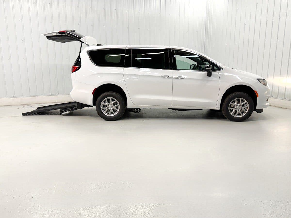 2027 Chrysler Pacifica LX wheelchair van, Bright White